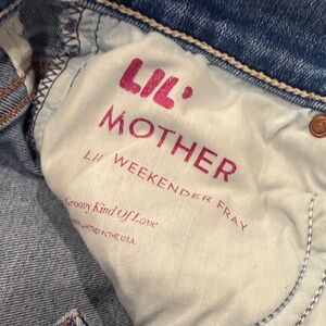 MOTHER Lil' Weekender Fray Jeans - a groovy kind of love